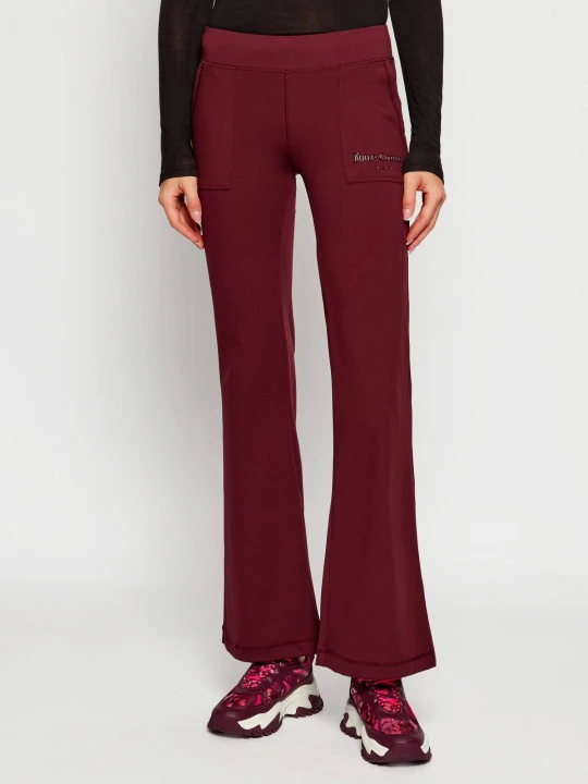 Zdjęcie produktu Juicy Couture Legginsy FARAH | Slim Fit bordowy