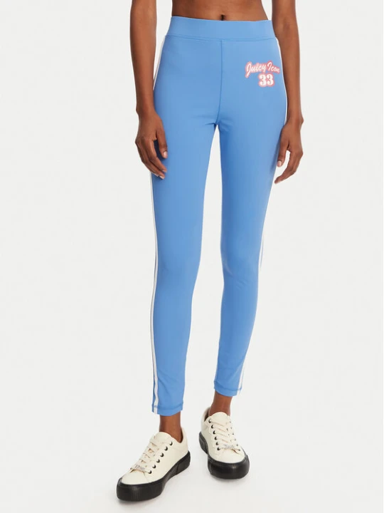 Zdjęcie produktu Juicy Couture Legginsy JCSML125405 Niebieski Slim Fit