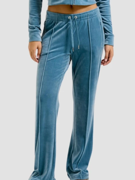 Zdjęcie produktu JUICY COUTURE Niebieskie damskie spodnie dresowe Tina Trackpants, Rozmiar S