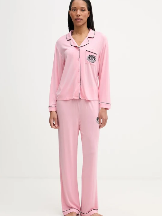 Zdjęcie produktu Juicy Couture piżama damska LS PJ różowy