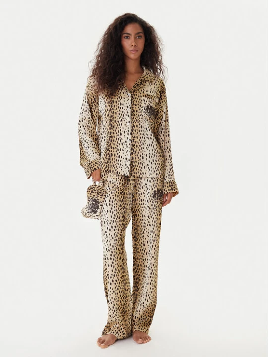 Zdjęcie produktu Juicy Couture Piżama JCLPJ225504 Beżowy Relaxed Fit