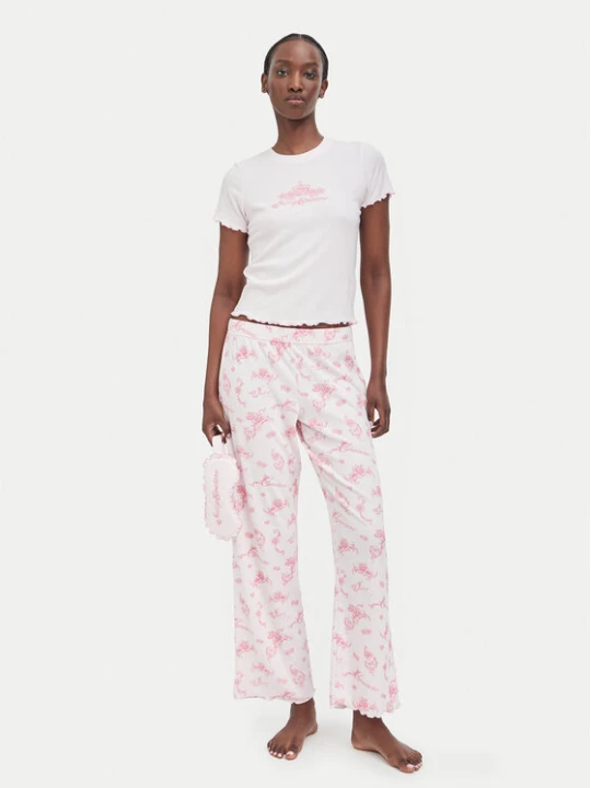 Zdjęcie produktu Juicy Couture Piżama JCYPJ226856 Różowy jasny Regular Fit