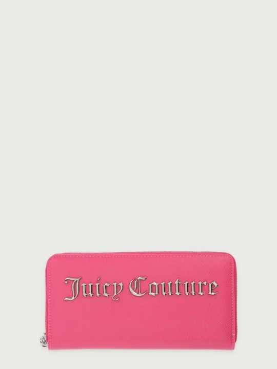 Zdjęcie produktu Juicy Couture portfel damski z imitacji skóry Jasmine różowy