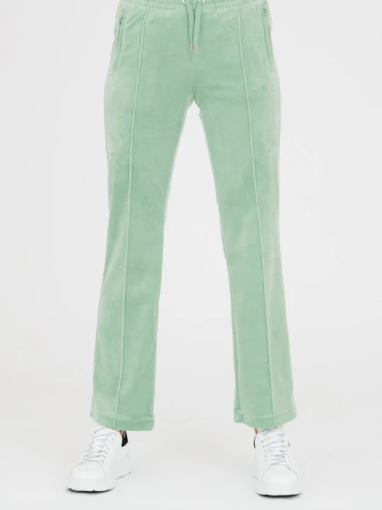 Zdjęcie produktu JUICY COUTURE Seledynowe damskie spodnie dresowe Tina, Rozmiar L Niebieski