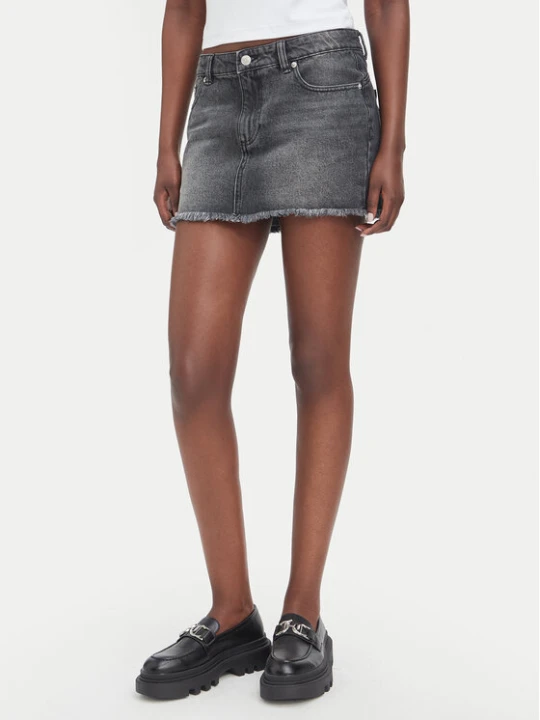 Zdjęcie produktu Juicy Couture Spódnica jeansowa JCDGS126958 Szary Regular Fit