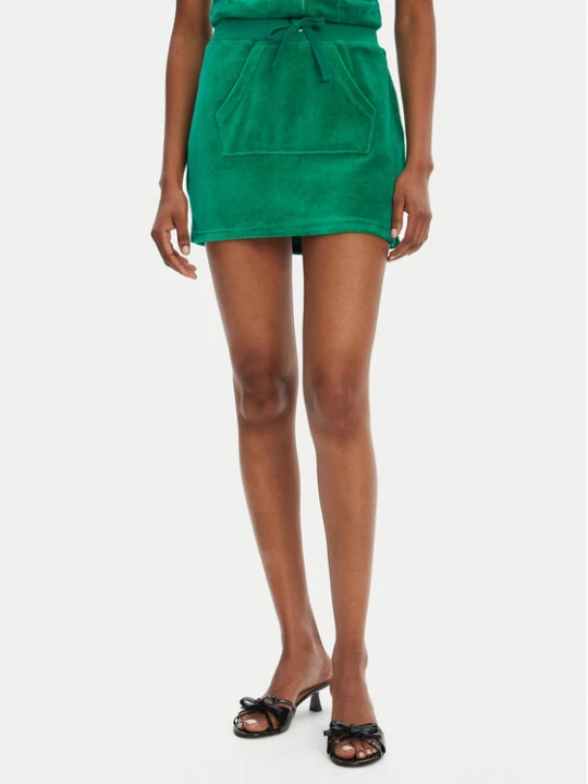 Zdjęcie produktu Juicy Couture Spódnica mini Heritage JCGGS125022 Zielony Slim Fit