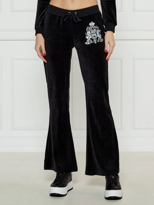 Zdjęcie produktu Juicy Couture Spodnie dresowe CASIA | Straight fit | low rise czarny