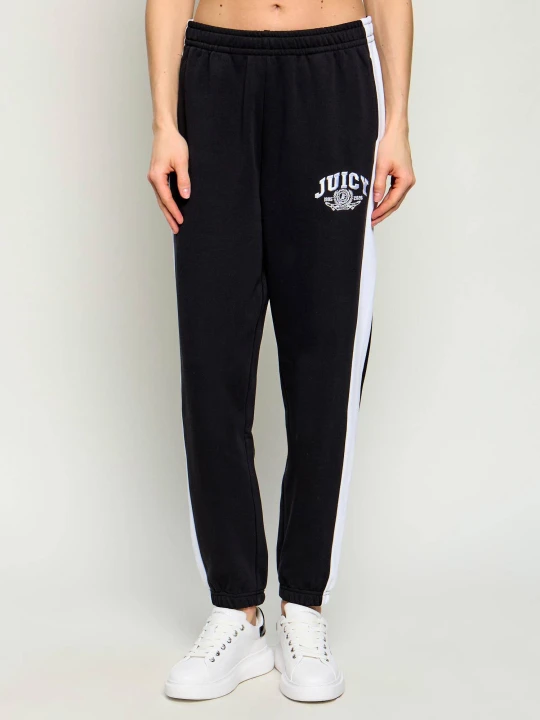 Zdjęcie produktu Juicy Couture Spodnie dresowe COLLEGE CREST | Regular Fit czarny