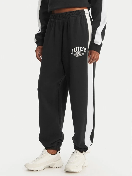 Zdjęcie produktu Juicy Couture Spodnie dresowe College JCSBJ126402 Czarny Relaxed Fit
