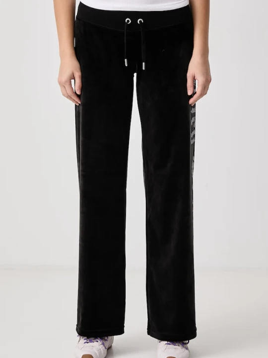 Zdjęcie produktu Juicy Couture spodnie dresowe damskie OLD GOTHIC OG STRAIGHT czarny