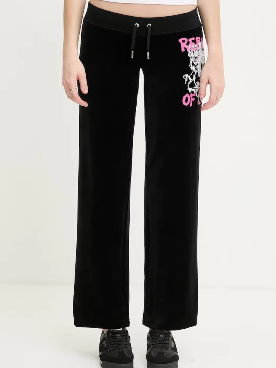 Zdjęcie produktu Juicy Couture spodnie dresowe damskie REPUBLIC PANT czarny