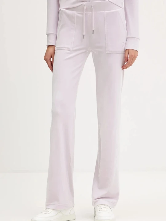 Zdjęcie produktu Juicy Couture spodnie dresowe DEL RAY POCKETED PANT fioletowy