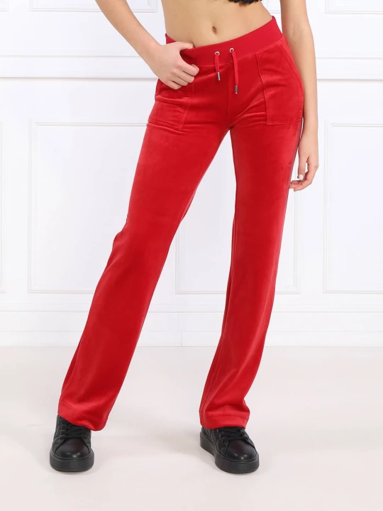 Zdjęcie produktu Juicy Couture Spodnie dresowe Del Ray | Regular Fit czerwony
