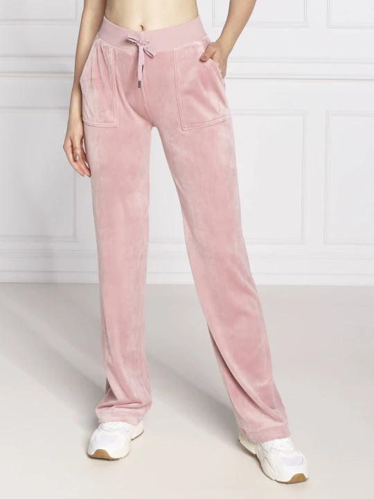 Zdjęcie produktu Juicy Couture Spodnie dresowe Del Ray | Regular Fit pudrowy róż