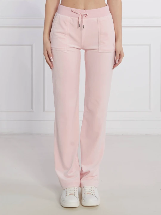 Zdjęcie produktu Juicy Couture Spodnie dresowe Del Ray | Regular Fit pudrowy róż