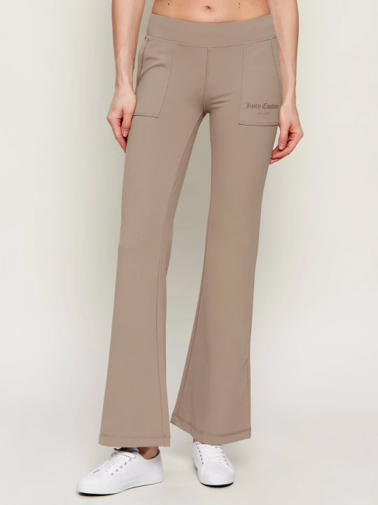 Zdjęcie produktu Juicy Couture Spodnie dresowe FARAH | flare fit | low rise beżowy