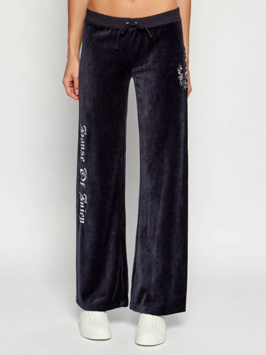 Zdjęcie produktu Juicy Couture Spodnie dresowe HOUSE OF JUICY CAISA | Relaxed fit granatowy