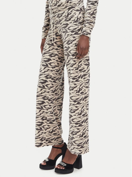 Zdjęcie produktu Juicy Couture Spodnie dresowe JCDBJ126962A Beżowy Regular Fit