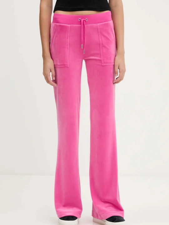 Zdjęcie produktu Juicy Couture spodnie dresowe damskie LAYLA POCKET LR różowy