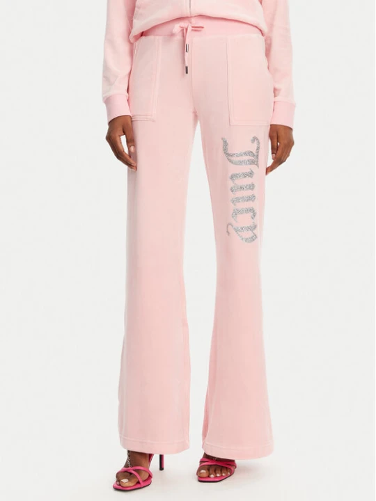 Zdjęcie produktu Juicy Couture Spodnie dresowe Layla JCBBJ125806 Różowy Regular Fit
