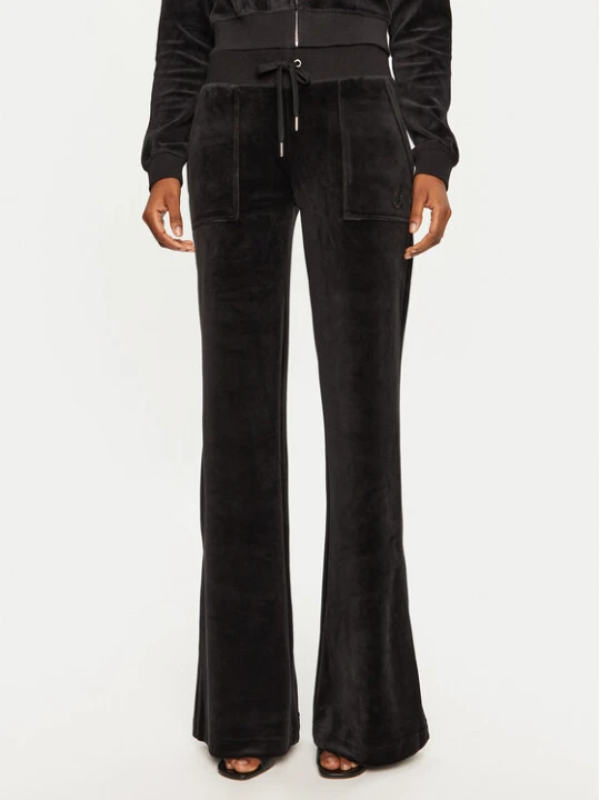 Zdjęcie produktu Juicy Couture Spodnie dresowe Layla JCSEBJ001 Czarny Flared Leg