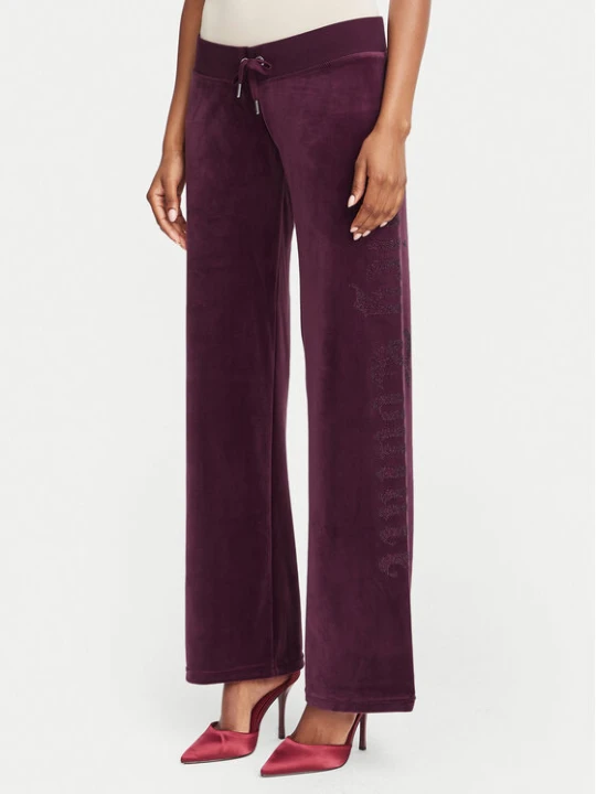 Zdjęcie produktu Juicy Couture Spodnie dresowe Old Gothic JCWBJ226334 Fioletowy Regular Fit
