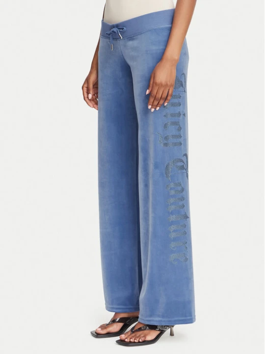 Zdjęcie produktu Juicy Couture Spodnie dresowe Old Gothic JCWBJ226334 Niebieski Regular Fit