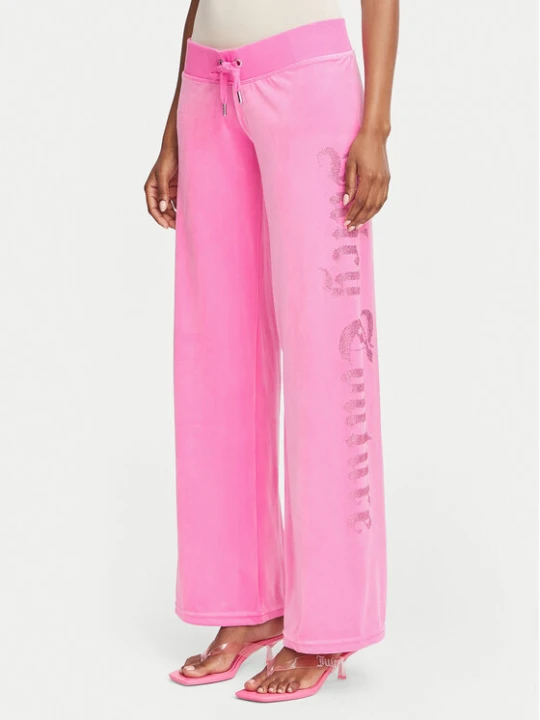 Zdjęcie produktu Juicy Couture Spodnie dresowe Old Gothic JCWBJ226334 Różowy Regular Fit