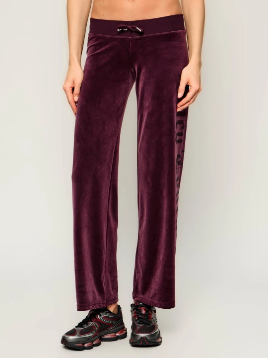 Zdjęcie produktu Juicy Couture Spodnie dresowe Old Gothic | Straight fit fioletowy