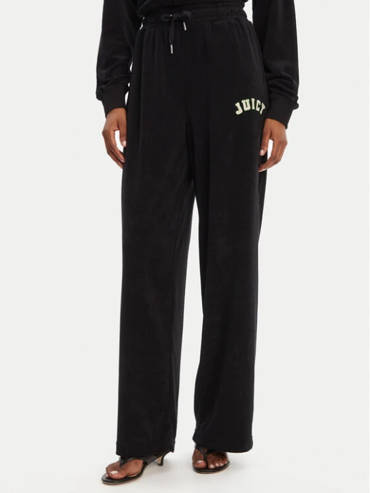 Zdjęcie produktu Juicy Couture Spodnie dresowe Regan JCWBJ125335 Czarny Wide Leg
