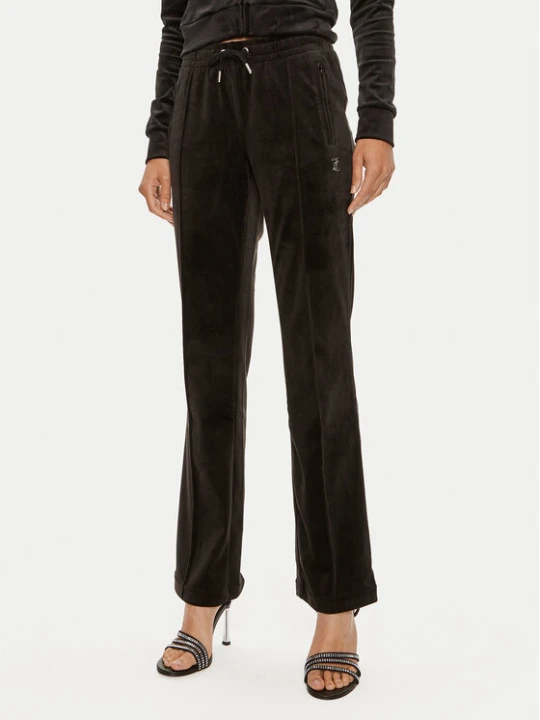 Zdjęcie produktu Juicy Couture Spodnie dresowe Tina JCAPW045 Czarny Regular Fit