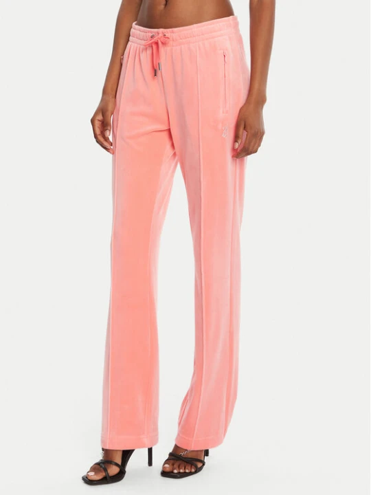 Zdjęcie produktu Juicy Couture Spodnie dresowe Tina JCAPW045 Pomarańczowy Regular Fit