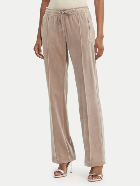Zdjęcie produktu Juicy Couture Spodnie dresowe Tina JCWBJ126327 Beżowy Straight Leg