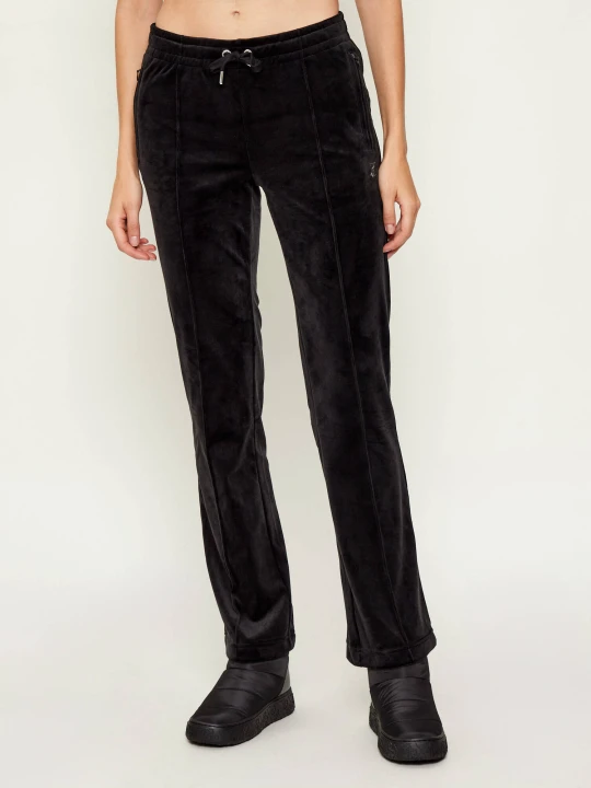 Zdjęcie produktu Juicy Couture Spodnie dresowe Tina | Regular Fit czarny