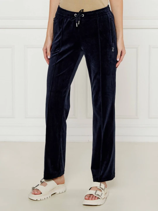 Zdjęcie produktu Juicy Couture Spodnie dresowe Tina | Regular Fit granatowy