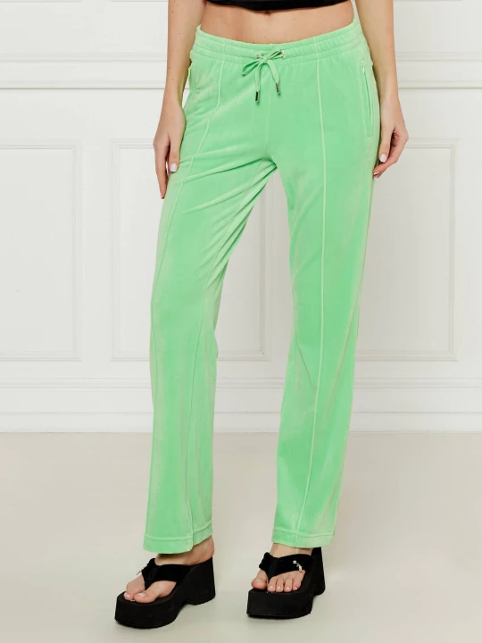 Zdjęcie produktu Juicy Couture Spodnie dresowe TINA | Regular Fit zielony