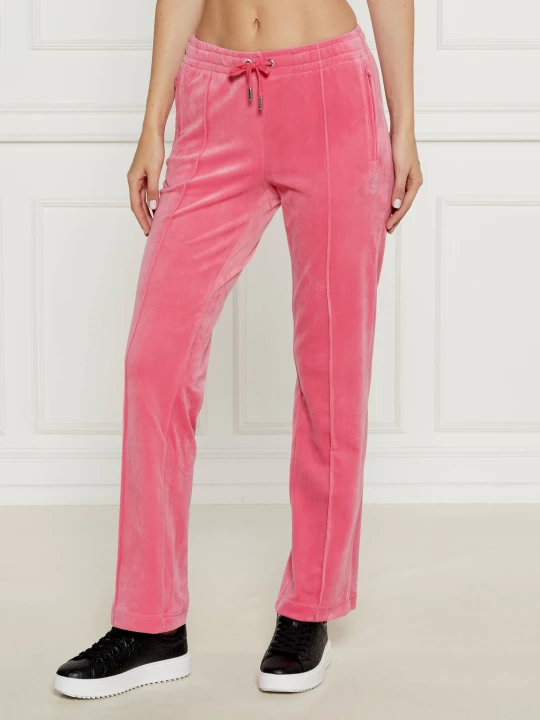 Zdjęcie produktu Juicy Couture Spodnie dresowe TINA | Regular Fit różowy