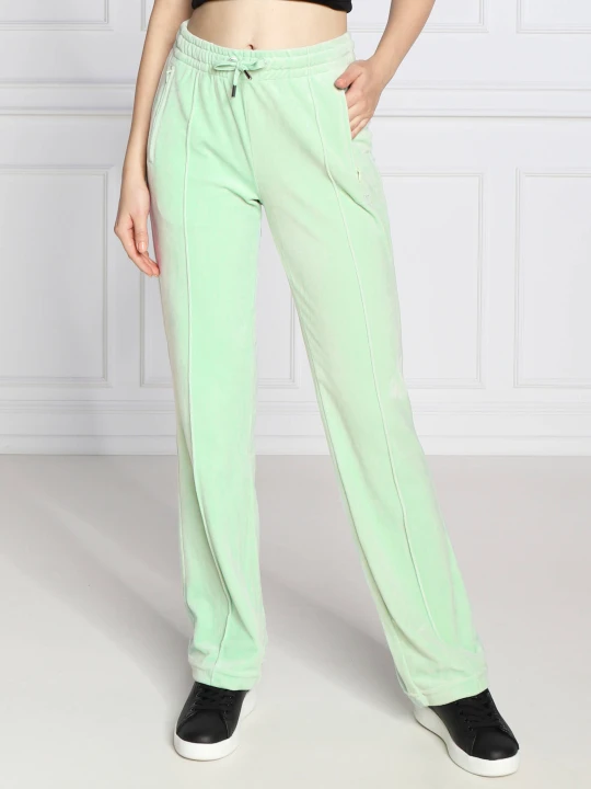 Zdjęcie produktu Juicy Couture Spodnie dresowe TINA | Regular Fit zielony