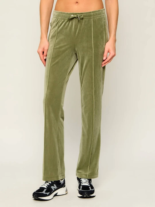 Zdjęcie produktu Juicy Couture Spodnie dresowe Tina | Regular Fit zielony