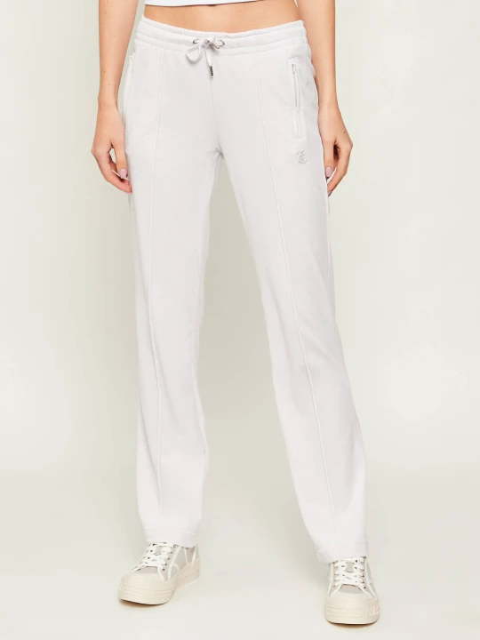 Zdjęcie produktu Juicy Couture Spodnie dresowe TINA | Straight fit biały