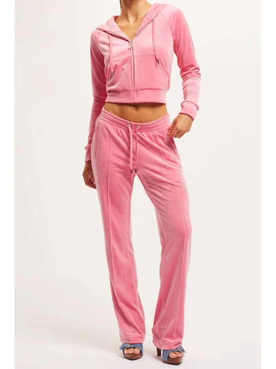 Zdjęcie produktu Juicy Couture Spodnie dresowe w kolorze jasnoróżowym rozmiar: XL