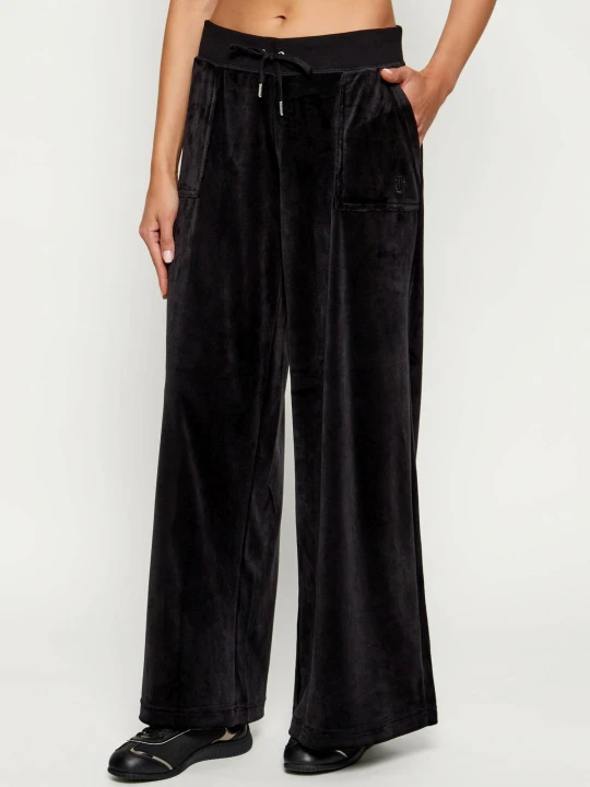 Zdjęcie produktu Juicy Couture Spodnie dresowe YUKA | Relaxed fit czarny