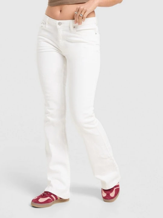 Zdjęcie produktu Juicy Couture Spodnie Jeans Gothic biały