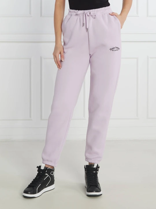 Zdjęcie produktu Juicy Couture Spodnie WENDY | Loose fit lawendowy