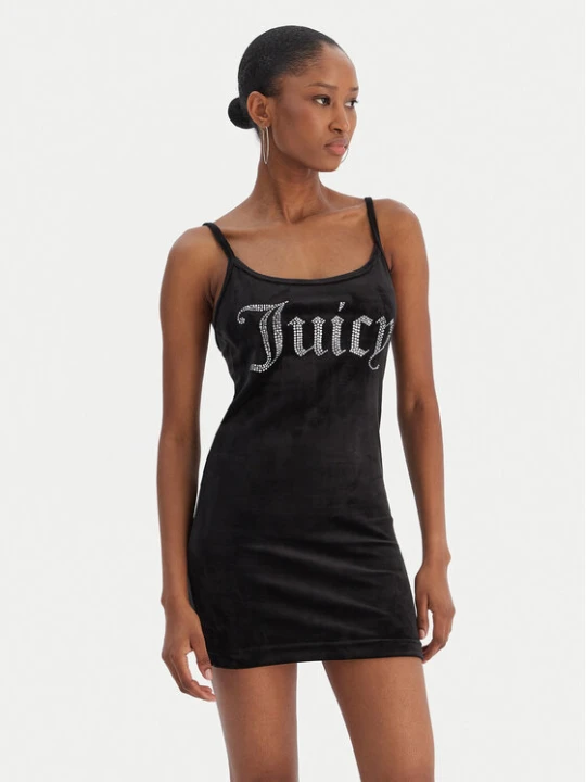 Zdjęcie produktu Juicy Couture Sukienka codzienna Rae JCWE222003 Czarny Slim Fit