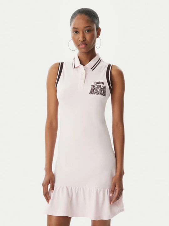 Zdjęcie produktu Juicy Couture Sukienka letnia Juicy Peplum JCGED126016 Różowy Regular Fit