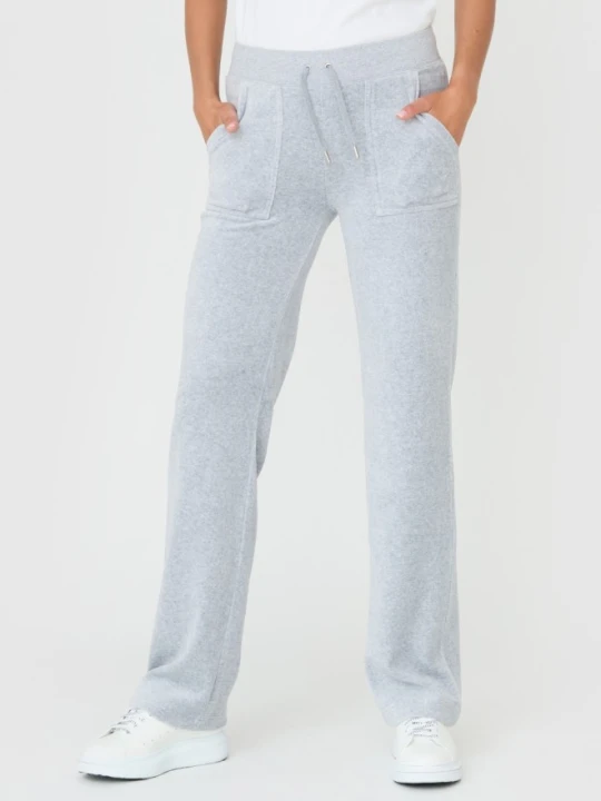 Zdjęcie produktu JUICY COUTURE Szare damskie spodnie Del Ray, Rozmiar L