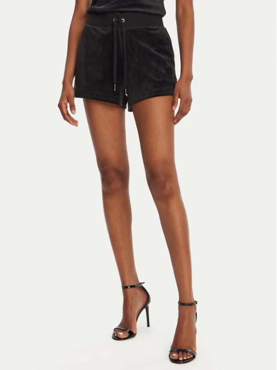 Zdjęcie produktu Juicy Couture Szorty sportowe Eve JCBHS224801 Czarny Regular Fit