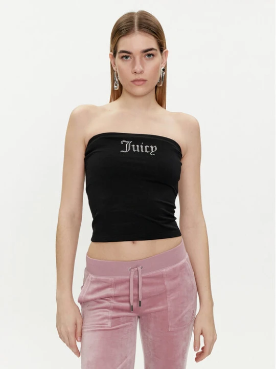 Zdjęcie produktu Juicy Couture Top Babey JCWCT23310 Czarny Slim Fit