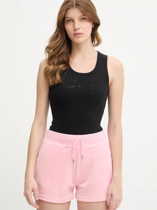 Zdjęcie produktu Juicy Couture top damski RACER VEST czarny